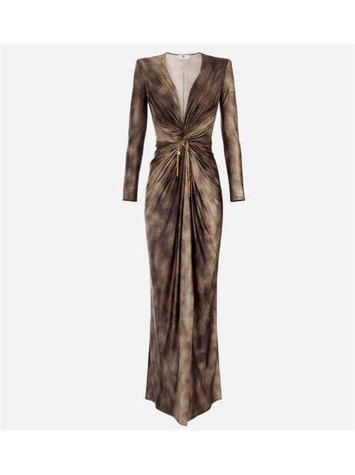 RED CARPET DRESS ELISABETTA FRANCHI | ABR3557E2EL1 Lizard